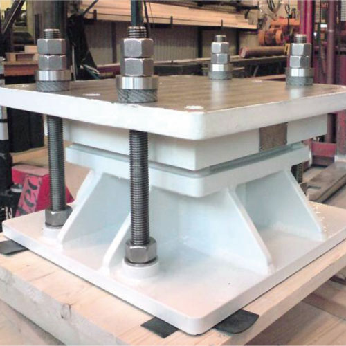 重型墊式減震臺