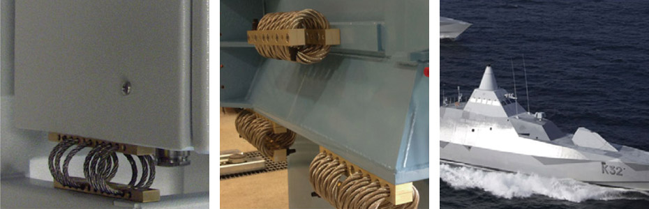 鋼絲繩減震器應(yīng)用場合