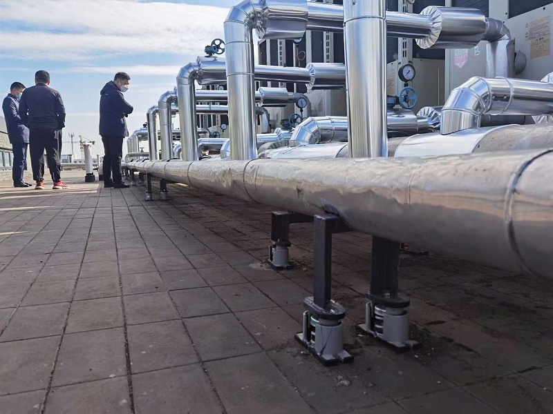 空調(diào)機組安裝減振器