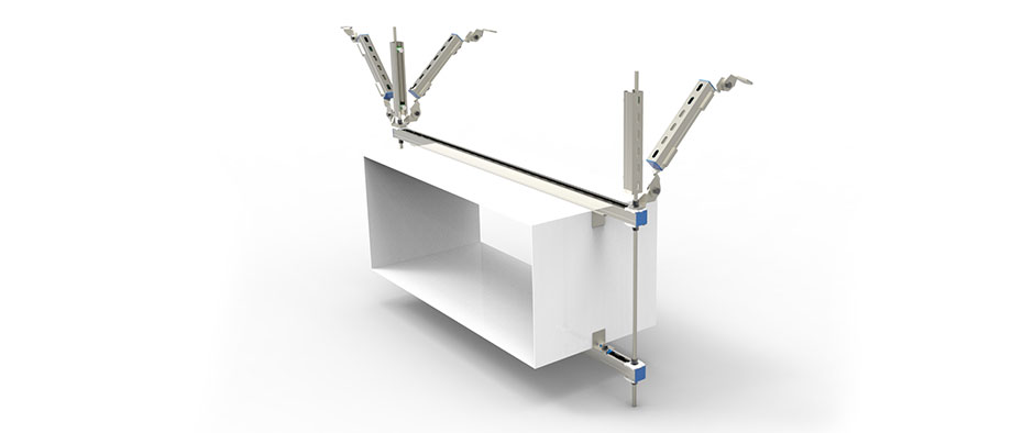 矩形風(fēng)管雙向抗震支架