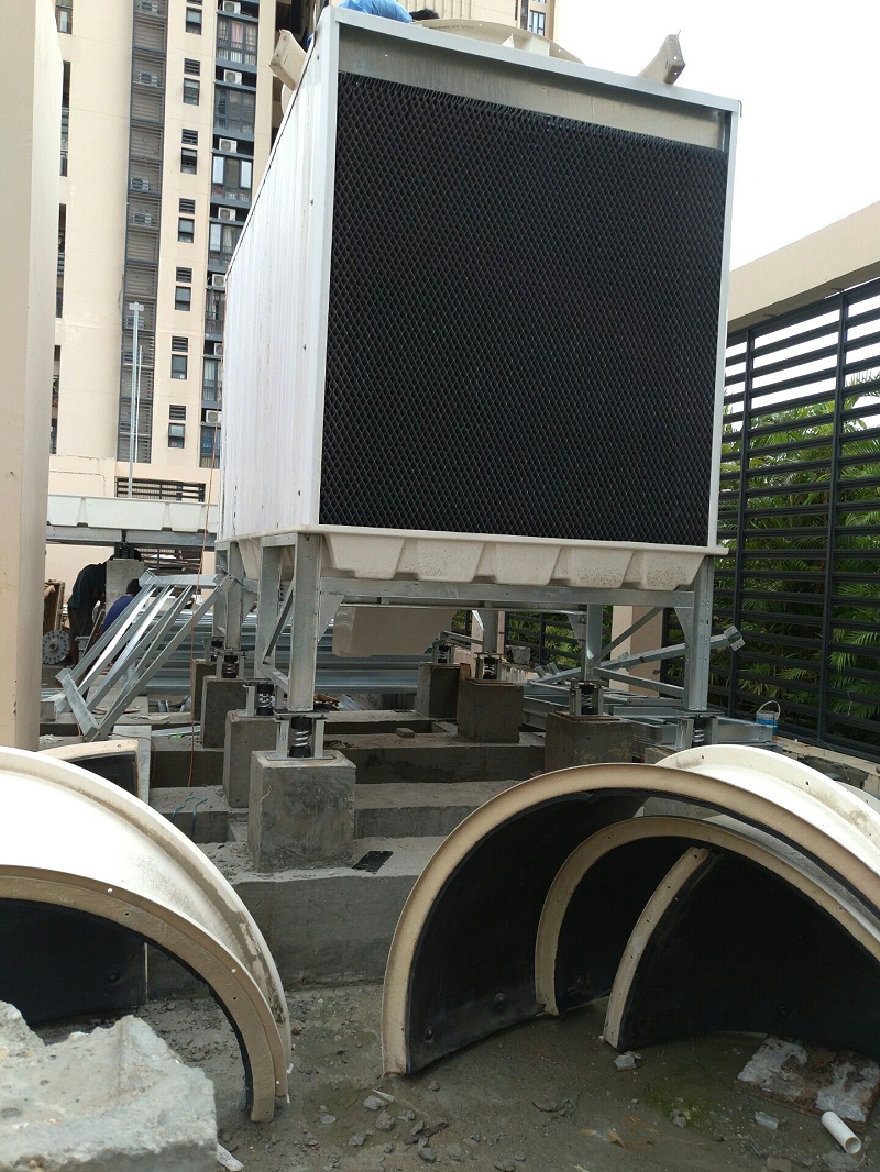 冷卻塔安裝JA-1型可調(diào)式彈簧減震器1